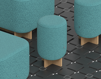 Project thumbnail - GRIDO: Modular seating system