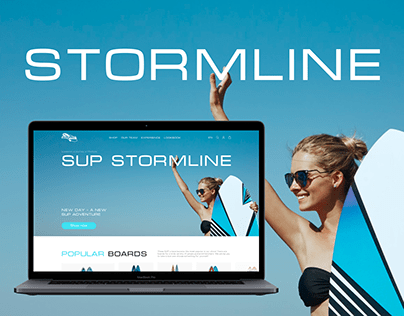 STORMLINE/e-commerce redesign