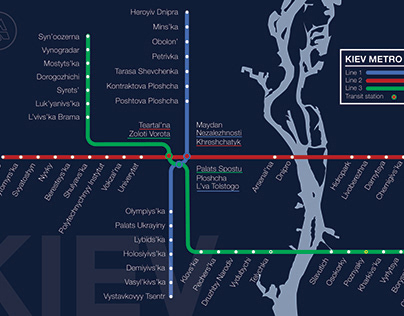 Kyiv Metro Map