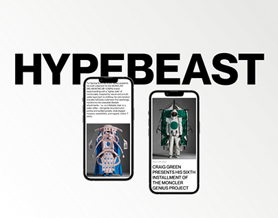 Hypebeast - redesign news website