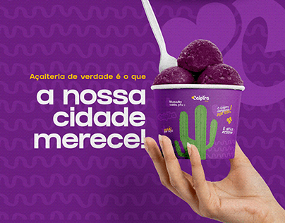 O Caipira Açaí - Identidade Visual