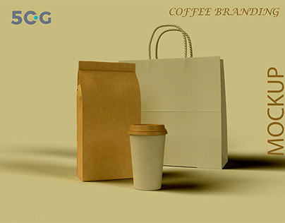 Download Free Coffee Branding Mockup for Presentations