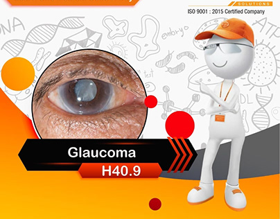 ICD-10 code H40. 9 for glaucoma
