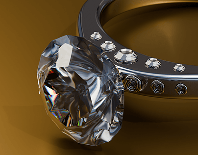 Blender Cycles Render: A Sparkling Diamond Animation