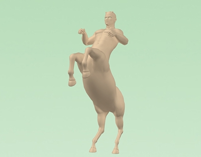 Centaur Skinning, Rigging and Animation