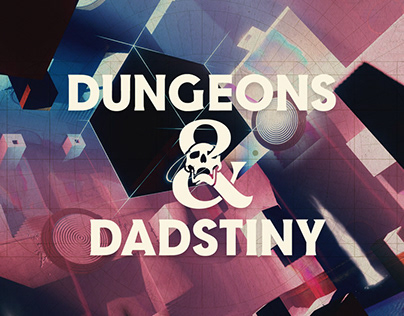 Dungeons & Dadstiny: RPG Logo