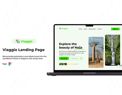 Viaggio - Travel Landing Page
