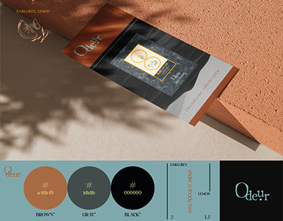 [four round project]Odeur Cosmetic Brand design