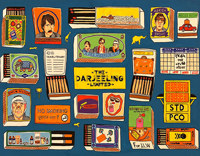 The Darjeeling Limited Projects  Photos, videos, logos, illustrations and  branding on Behance