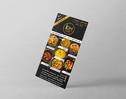 Brochure Design for DH Cafe