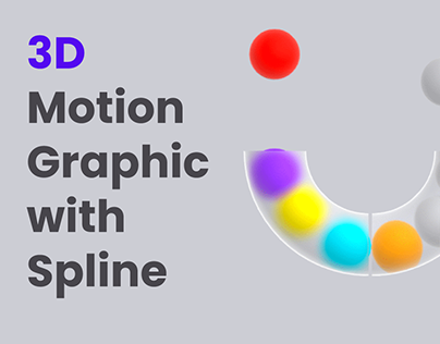 3D Physics - Motion Graphic｜Animation