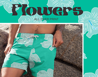 Flowers - All over print