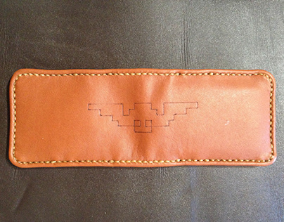 Leather wallet concept design