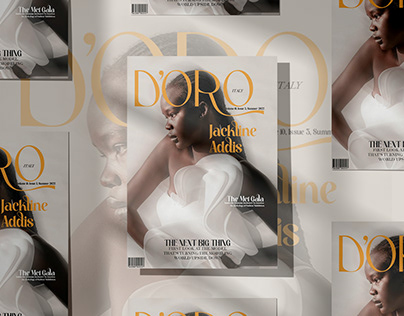 D'oro Magazine | Editorial Design