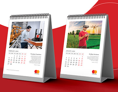 Desk Calendar 2021 Design