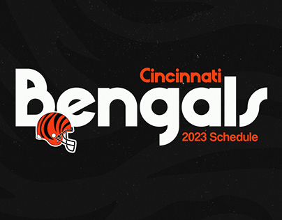 Cincinnati Bengals 2023/24 Schedule Wallpapers
