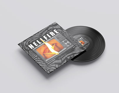 Prosjektminiatyr – Hellfire - Cover Design