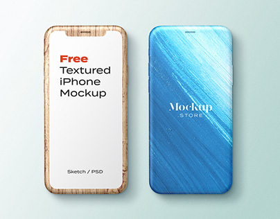 iPhone 11 Mockup Textured ( free )