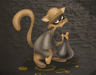 Illustration on the theme «Burglar»