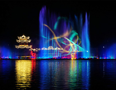 Cultural Park Music Fountain Laser Show