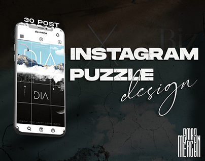 Instagram Puzzle Design