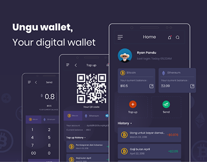Ungu Waller Mobile UI