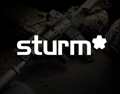 Sturm.kz Airsoft Shop — Лого и электромагазин