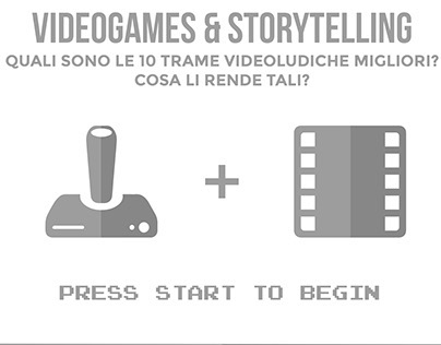 Videogames & Storytelling