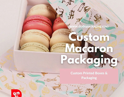 Custom Printed Macaron Boxes Wholesale | Order Now!