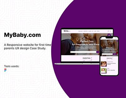 MyBaby.com (A responsive Website)