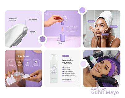 Project thumbnail - Social Media Marketing/Posts for Skincare Brand