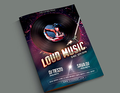 Loud Music Flyer