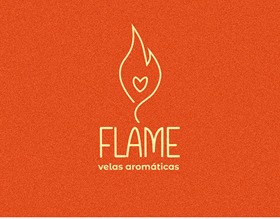 FLAME velas aromáticas | identidade visual