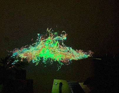 Melody Sprites - Audio Reactive Particle Simulation
