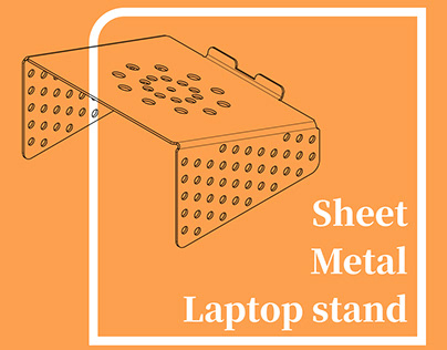 Sheet Metal laptop stand