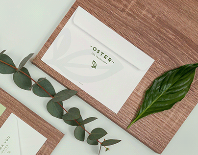 Design of packaging and logo for tea products "OSTER"