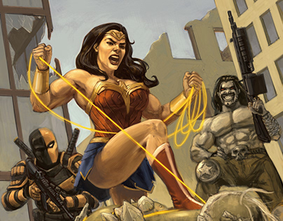 Project thumbnail - Wonder Woman Comandos