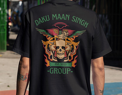 Daku Maan Singh Group Creative Illustrator Design