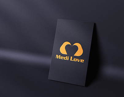 Medi love logo design