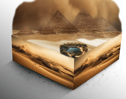 Micro World désert et pyramides