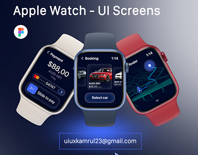 Apple Watch IU Screens Design