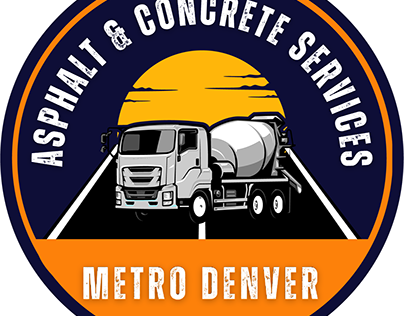 Logo for road construction company