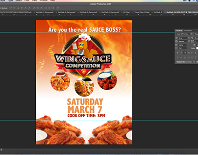 WING SAUCE COMPETITION