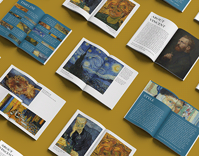 Booklet Design - Van Gogh