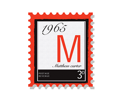 Matthew Carter- Stamps