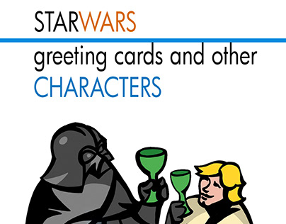 STAR WARS greeting cards and other CHARACTERS