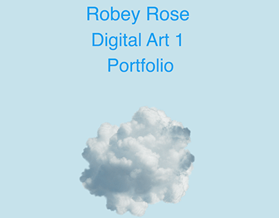 Digital Art 1 Portfolio