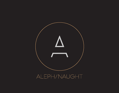 Aleph Naught - Minimalist logo +machinelearning