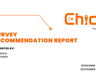 Survey Recommendation Report – CRM