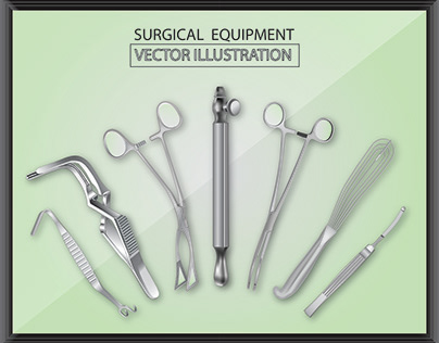 Surgical Equipment Vector Design
